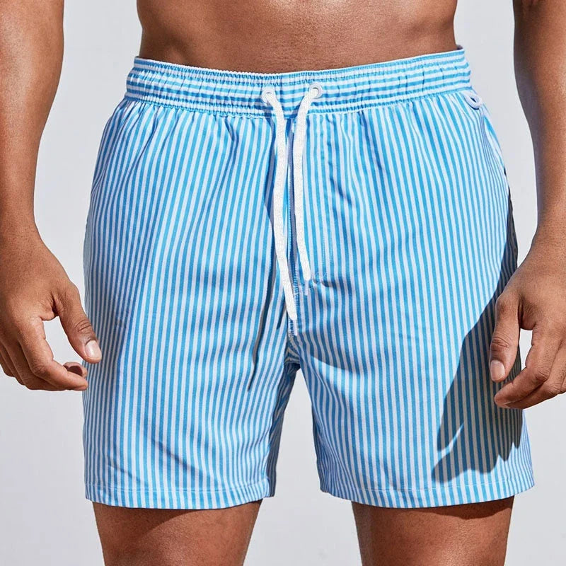 FEDERICO™ | Pantaloncini da bagno da uomo a righe ad asciugatura rapida
