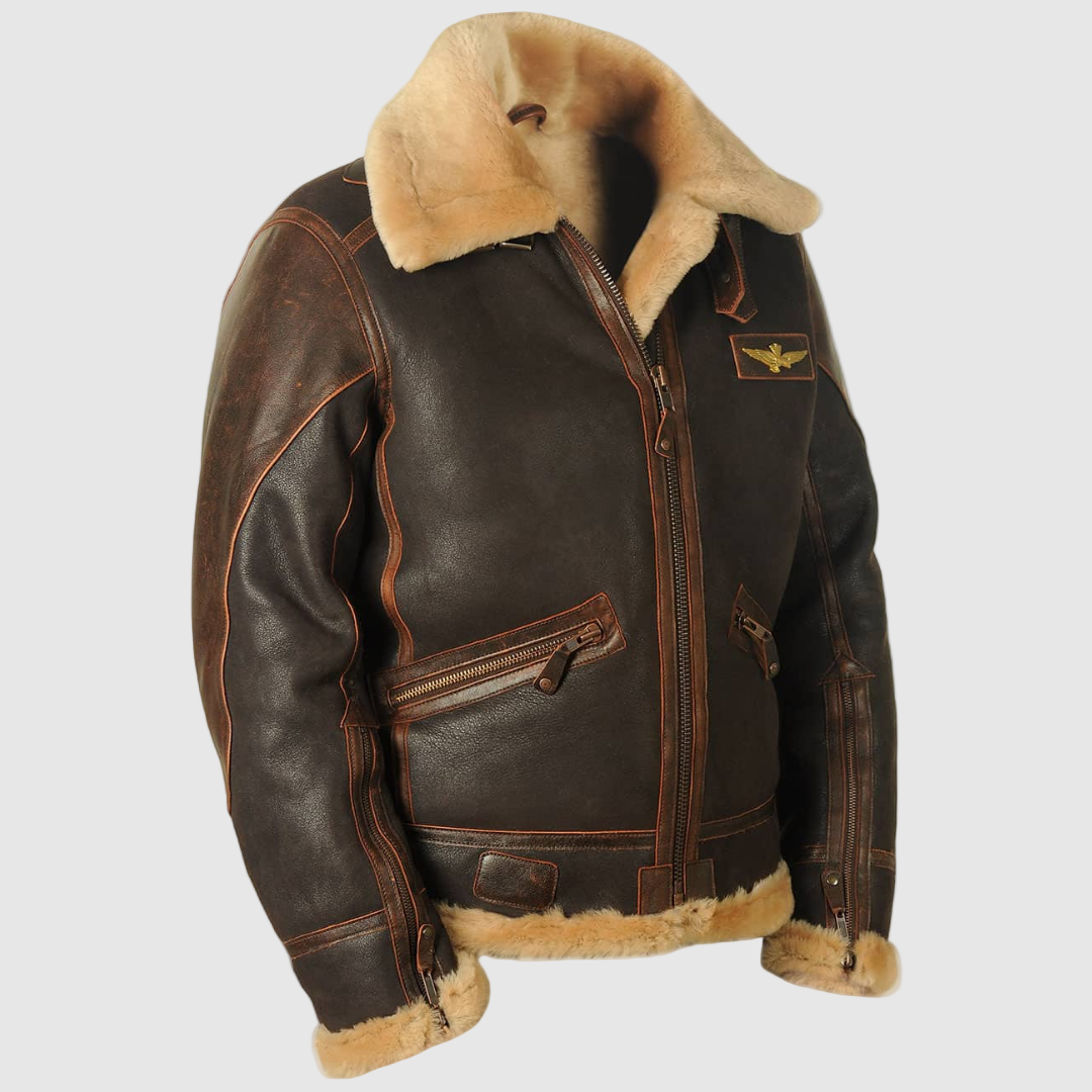 FEDERICO™ | Giacca in pelle da aviatore