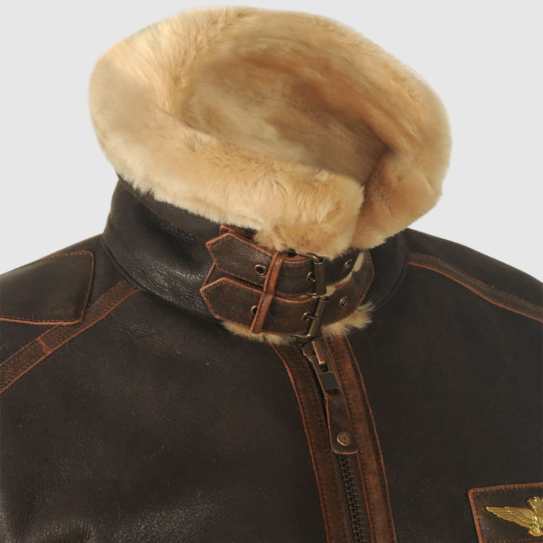 FEDERICO™ | Giacca in pelle da aviatore