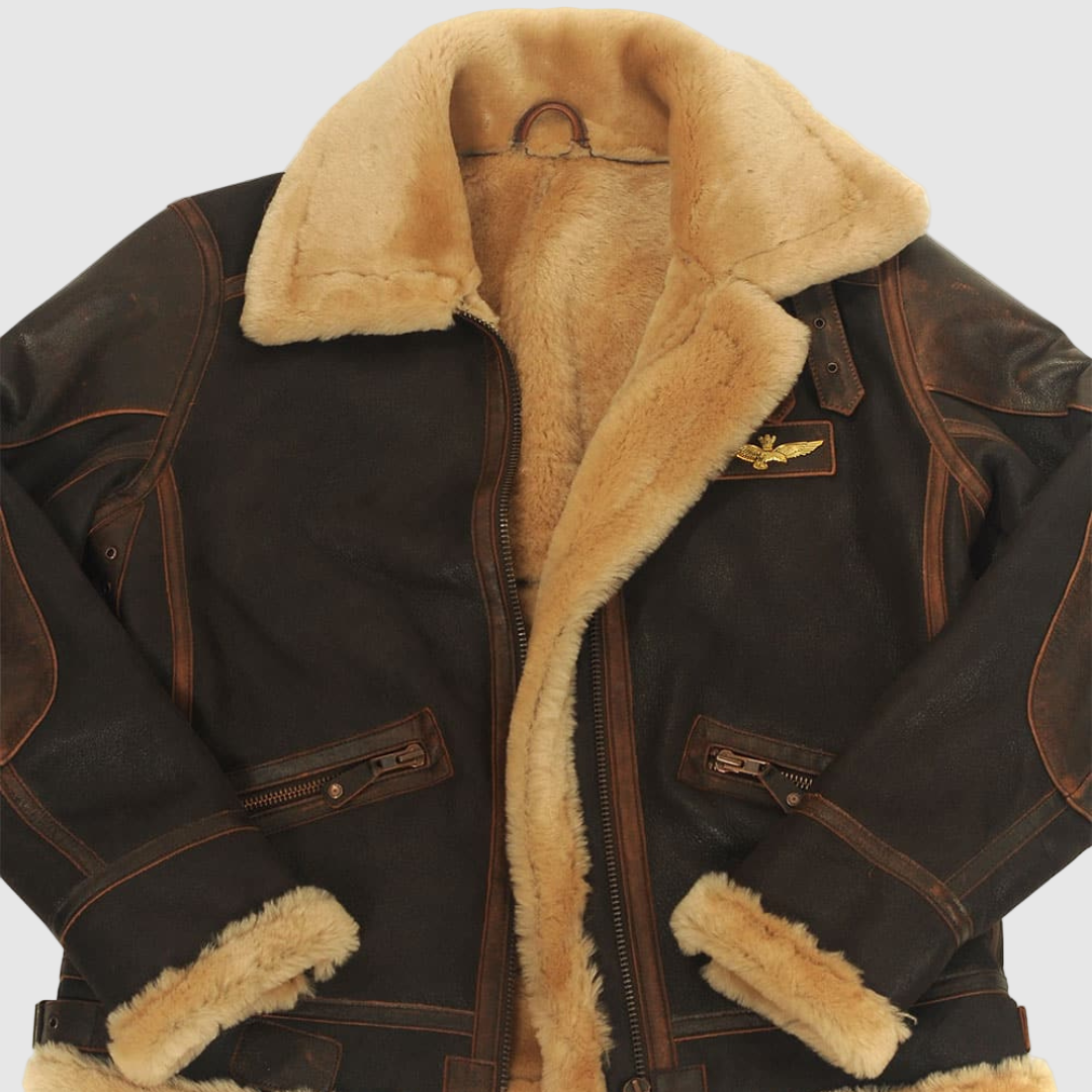 FEDERICO™ | Giacca in pelle da aviatore