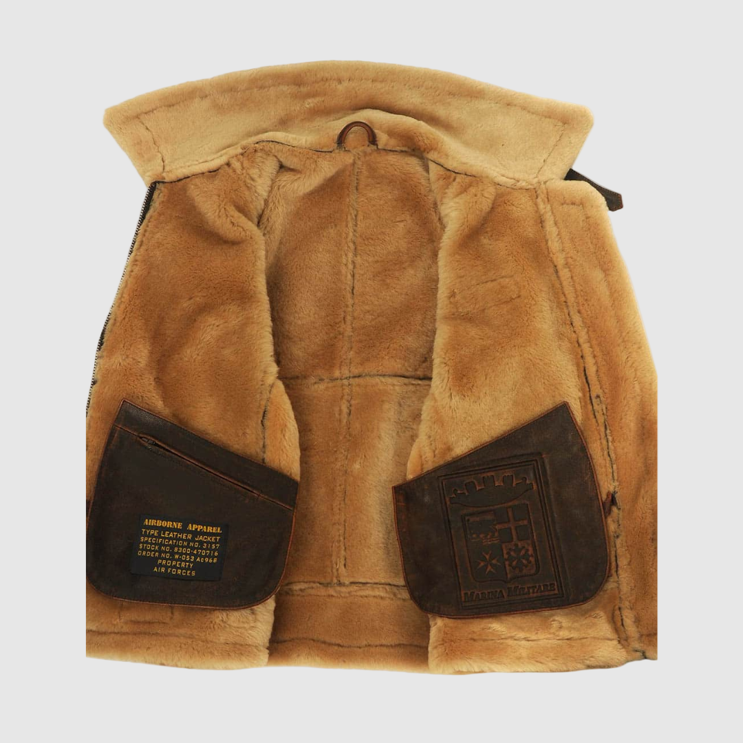 FEDERICO™ | Giacca in pelle da aviatore