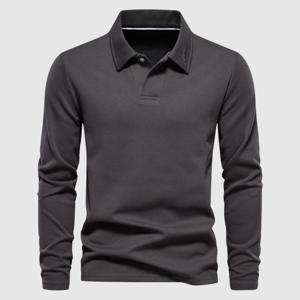 FEDERICO™ | Polo a maniche lunghe smart