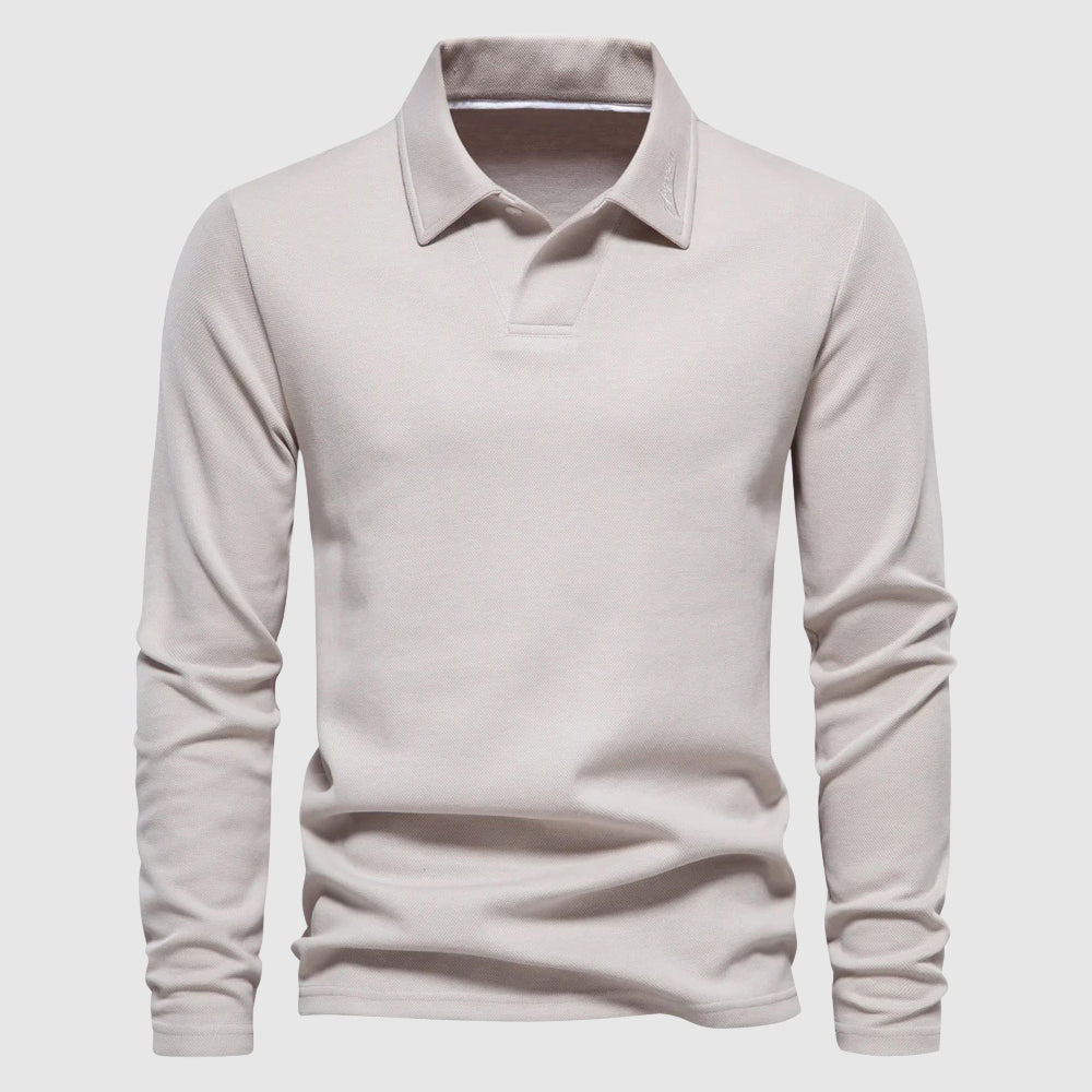 FEDERICO™ | Polo a maniche lunghe smart