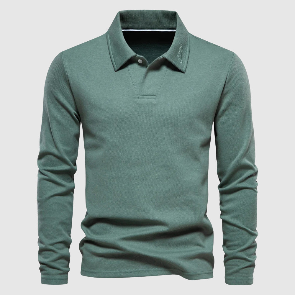 FEDERICO™ | Polo a maniche lunghe smart