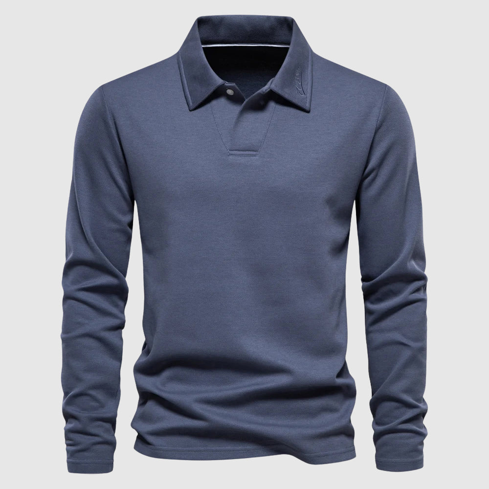 FEDERICO™ | Polo a maniche lunghe smart