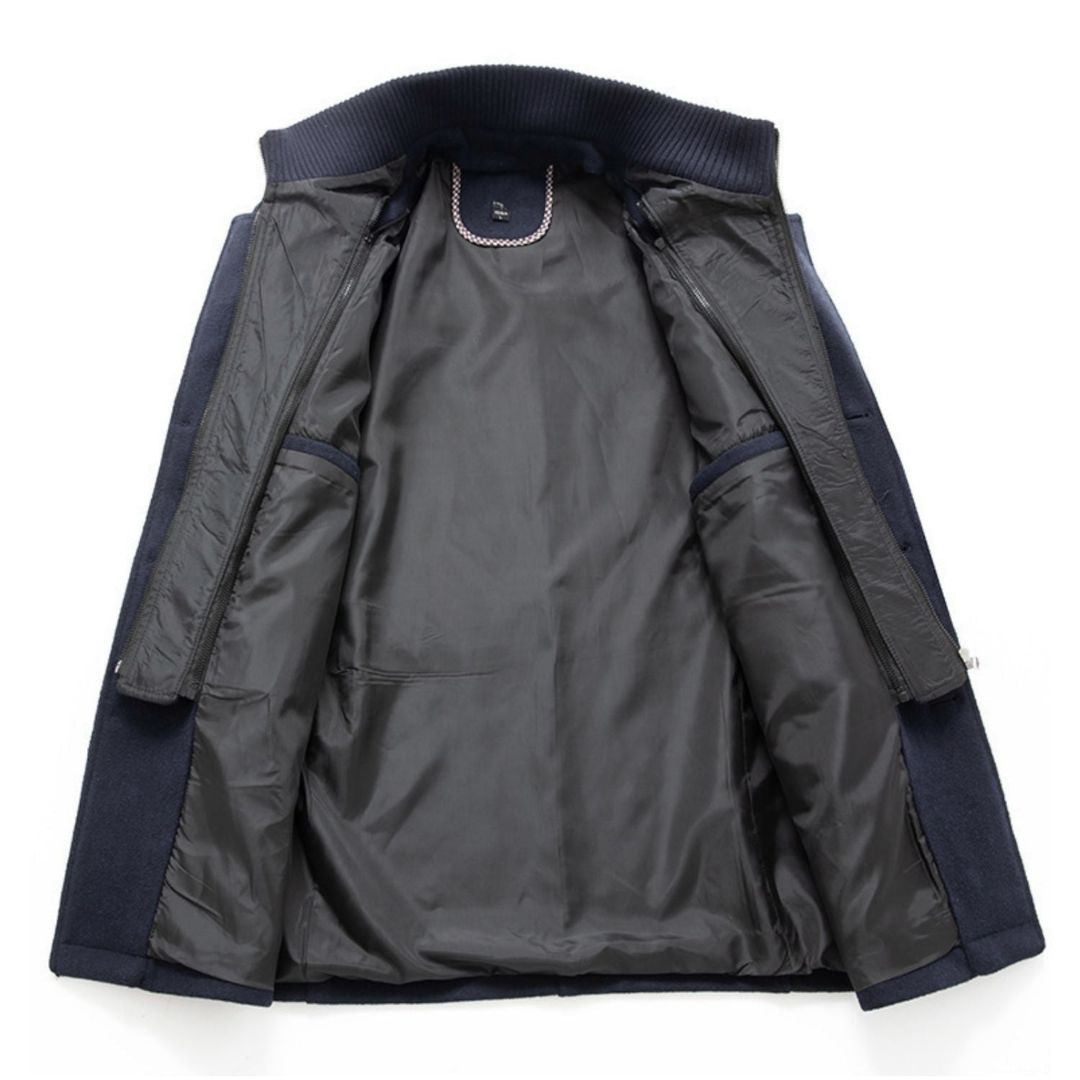FEDERICO™ | Cappotto con doppio colletto