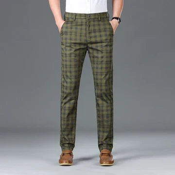 FEDERICO™ | Pantaloni da uomo in cotone a quadri