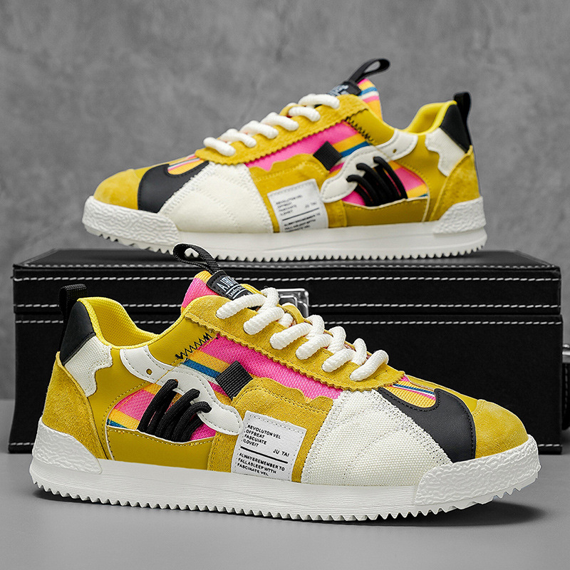 FEDERICO™ | Scarpe da ginnastica retrò a blocchi di colore