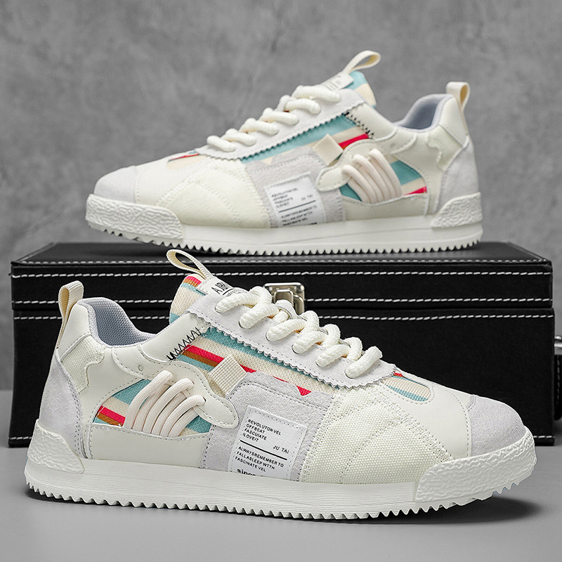 FEDERICO™ | Scarpe da ginnastica retrò a blocchi di colore