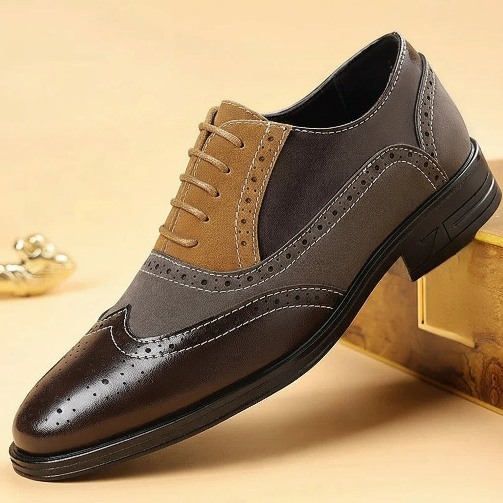 FEDERICO™ | SCARPE STRINGATE DA UOMO IN STILE BROGUE