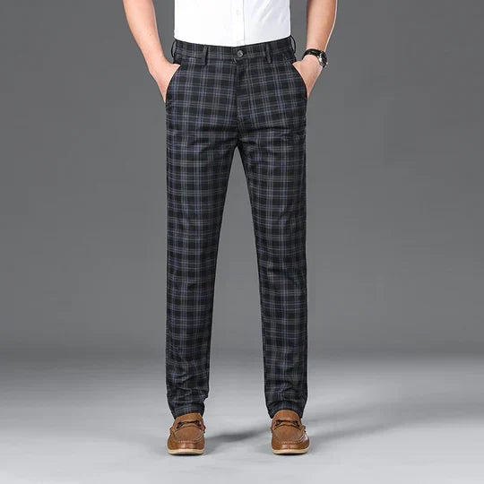 FEDERICO™ | Pantaloni da uomo in cotone a quadri
