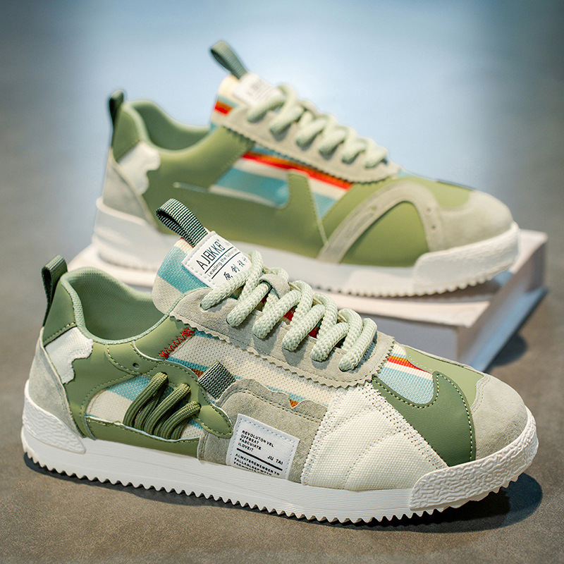 FEDERICO™ | Scarpe da ginnastica retrò a blocchi di colore