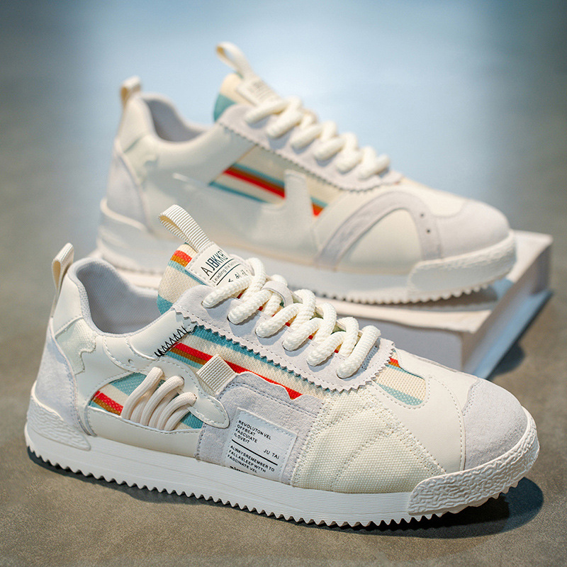 FEDERICO™ | Scarpe da ginnastica retrò a blocchi di colore