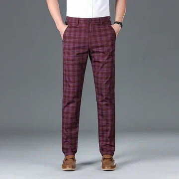 FEDERICO™ | Pantaloni da uomo in cotone a quadri