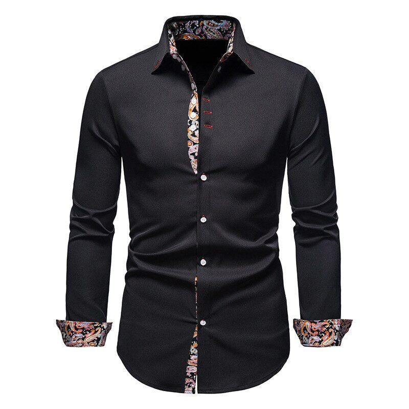 FEDERICO™ | Camicia con motivo Paisley