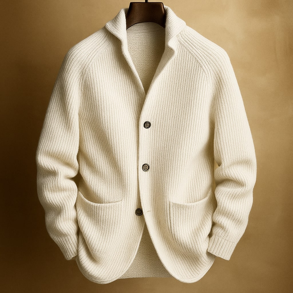FEDERICO™ | Gilet in lana a coste