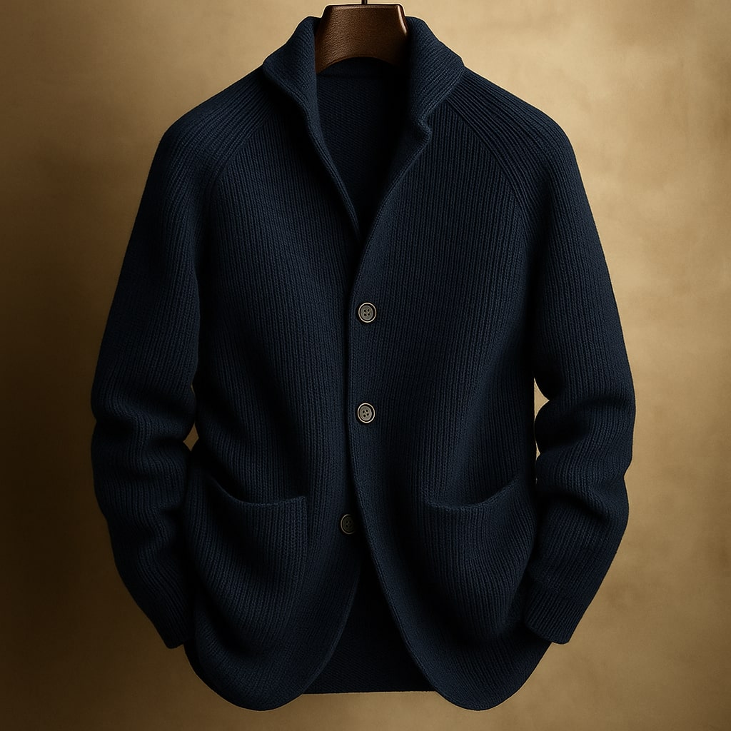 FEDERICO™ | Gilet in lana a coste