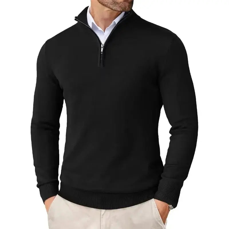 FEDERICO™ | Maglione con zip a metà