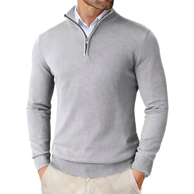 FEDERICO™ | Maglione con zip a metà