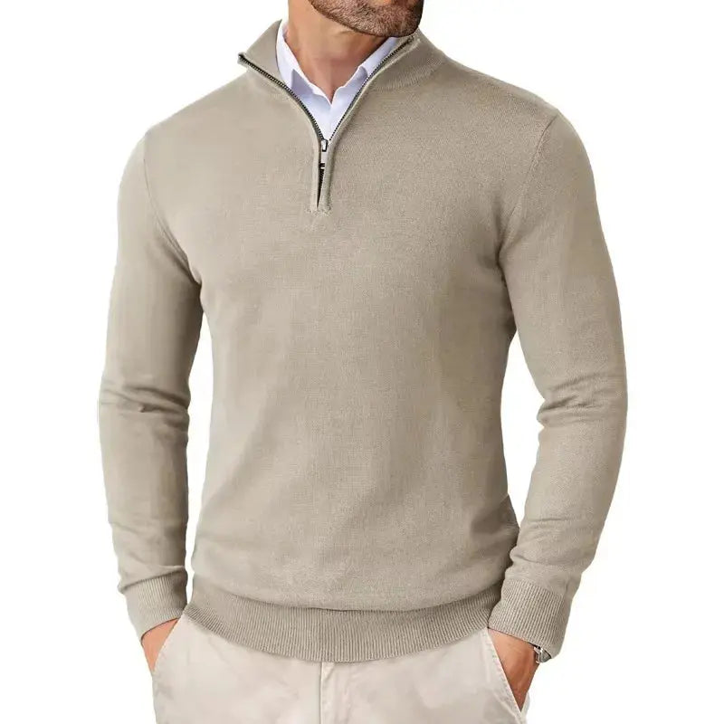 FEDERICO™ | Maglione con zip a metà