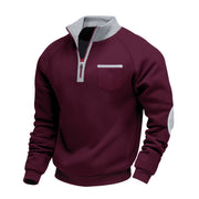 FEDERICO™ | Felpa con mezza zip