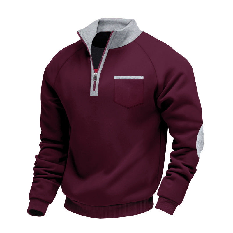 FEDERICO™ | Felpa con mezza zip