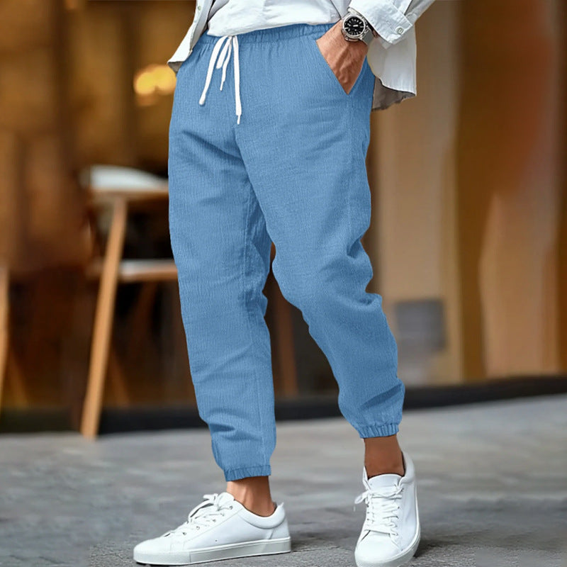 FEDERICO™ | Pantaloni da uomo in lino a vita alta