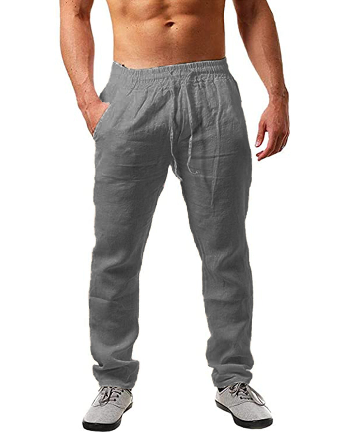 FEDERICO™ | Pantaloni da uomo in lino a gamba dritta