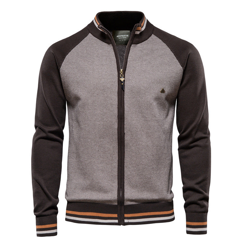 FEDERICO™ | Giacca in maglia con cerniera