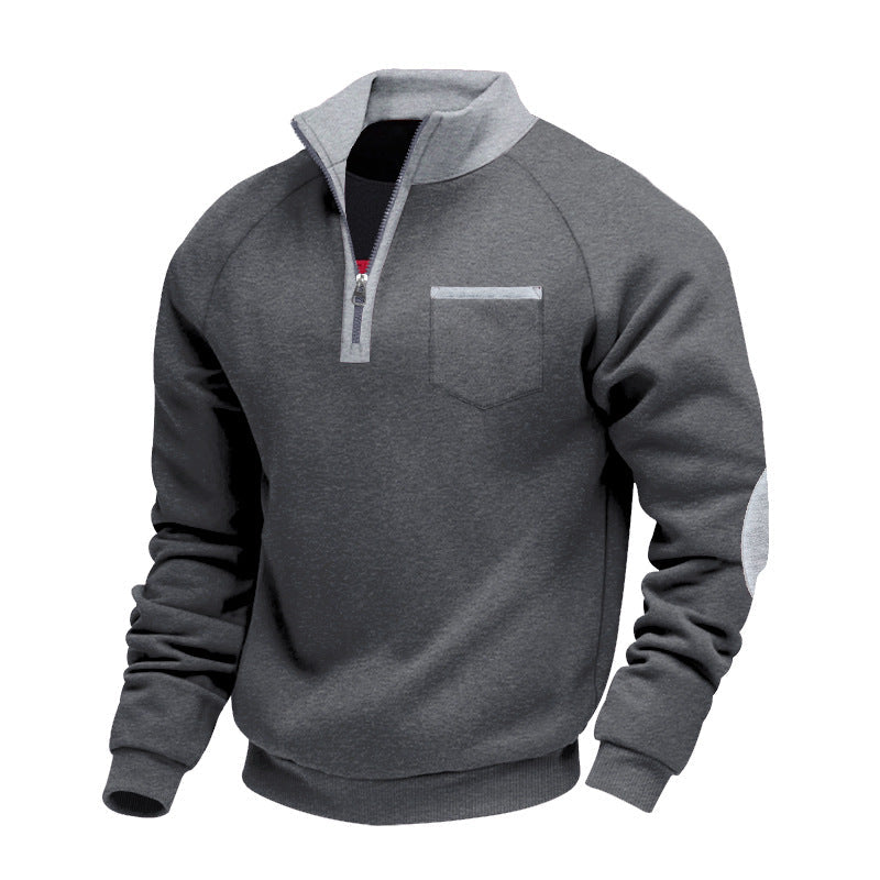FEDERICO™ | Felpa con mezza zip