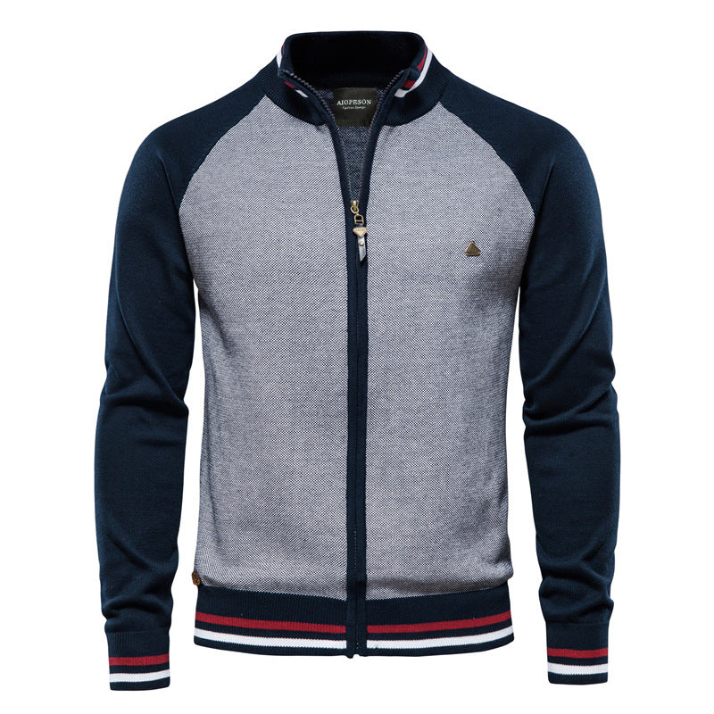 FEDERICO™ | Giacca in maglia con cerniera