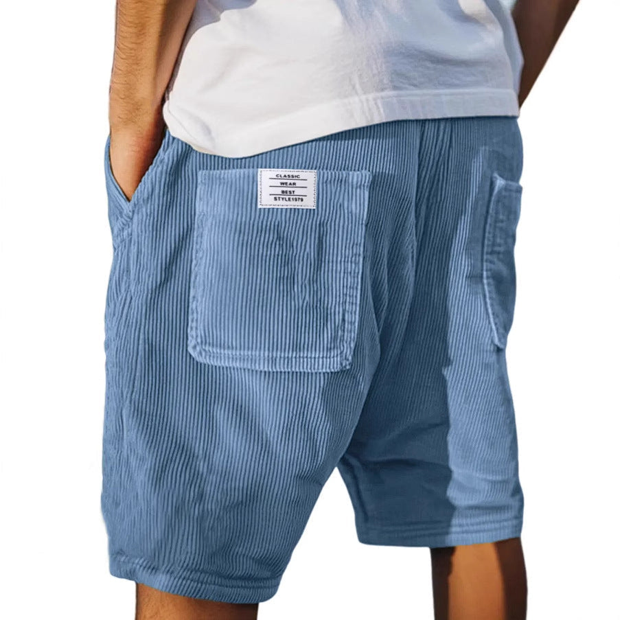FEDERICO™ | Pantaloncini da uomo in velluto con coulisse