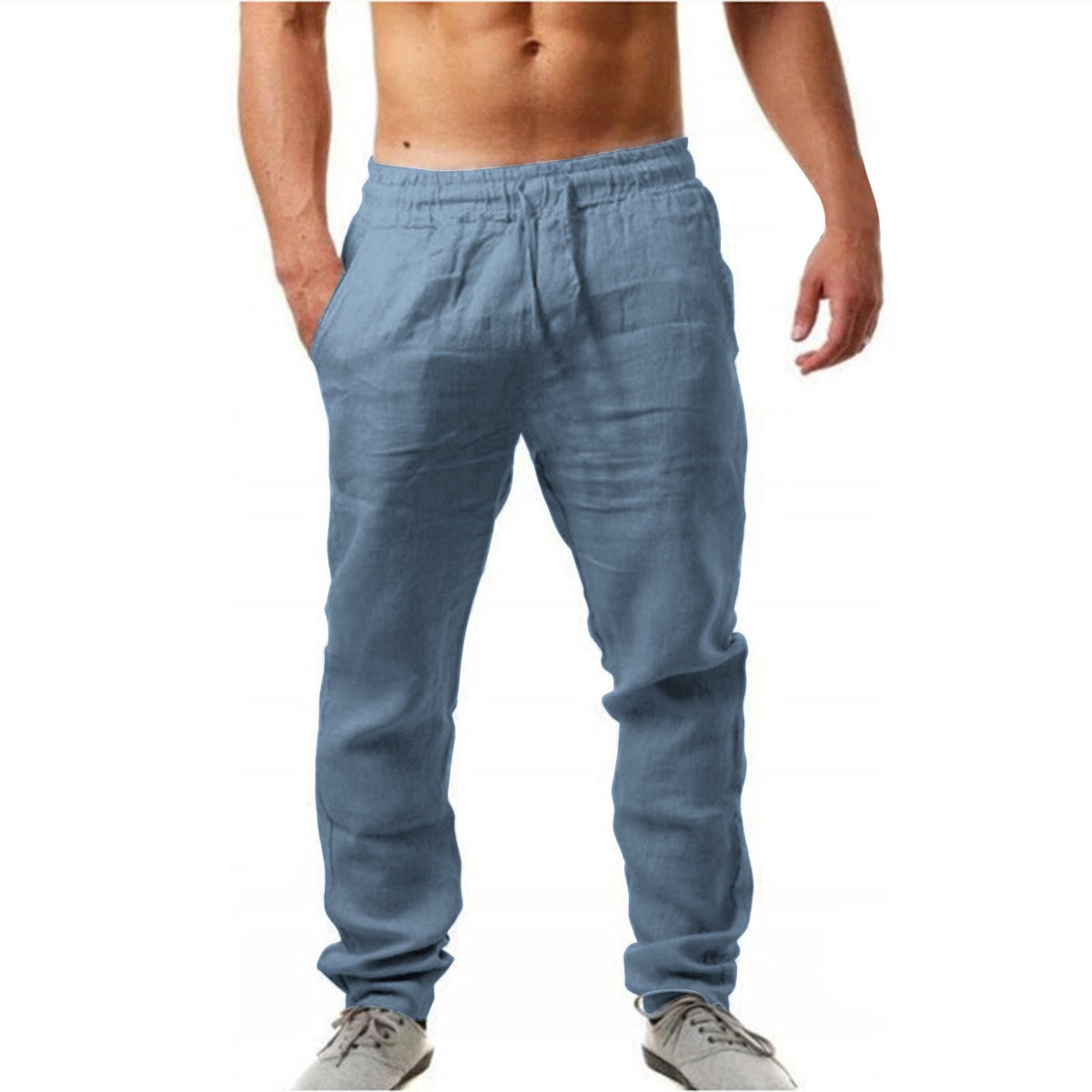 FEDERICO™ | Pantaloni da uomo in lino a gamba dritta
