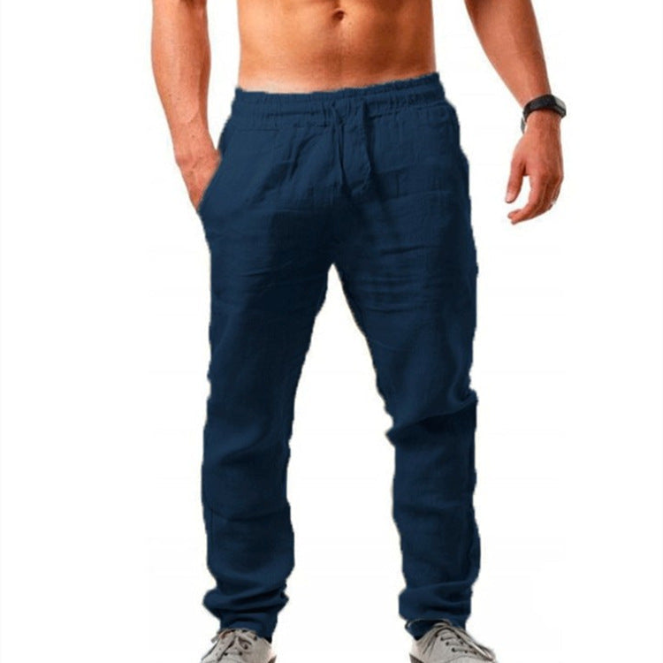 FEDERICO™ | Pantaloni da uomo in lino a gamba dritta