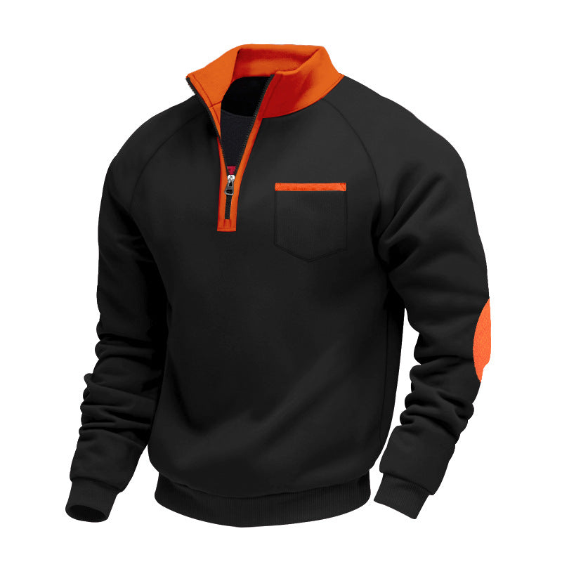 FEDERICO™ | Felpa con mezza zip