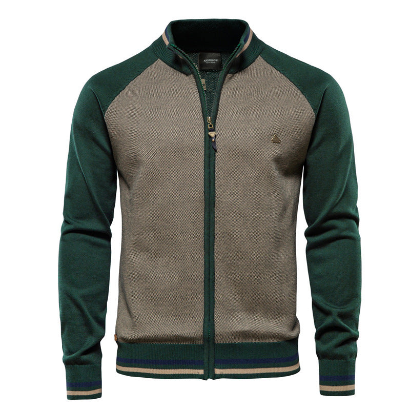 FEDERICO™ | Giacca in maglia con cerniera