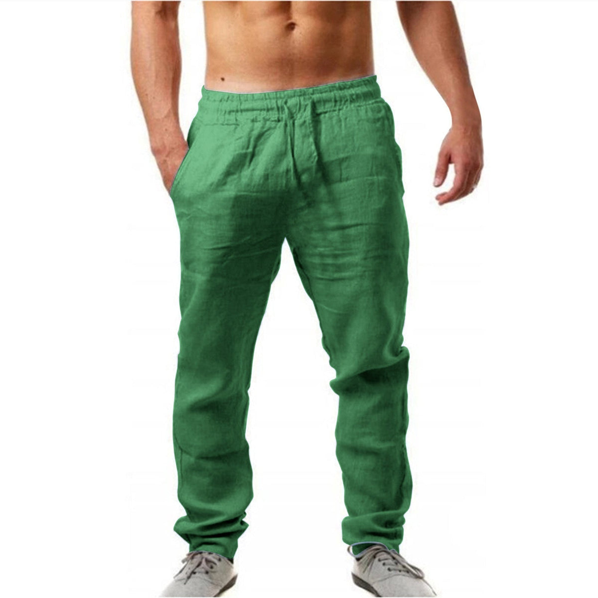 FEDERICO™ | Pantaloni da uomo in lino a gamba dritta