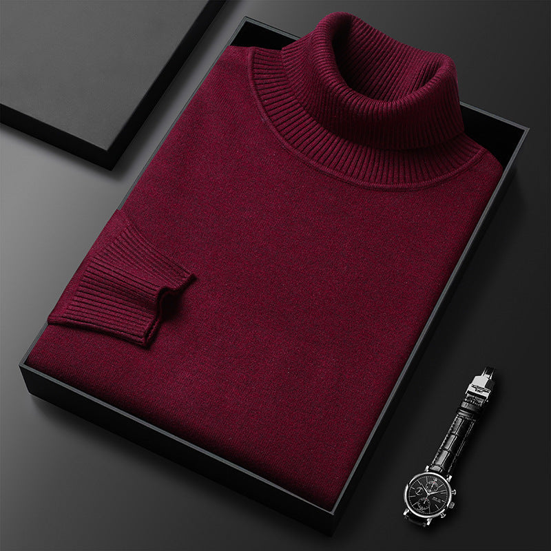 FEDERICO™ | Maglione Premium da Uomo a Collo Alto in Tinta Unita