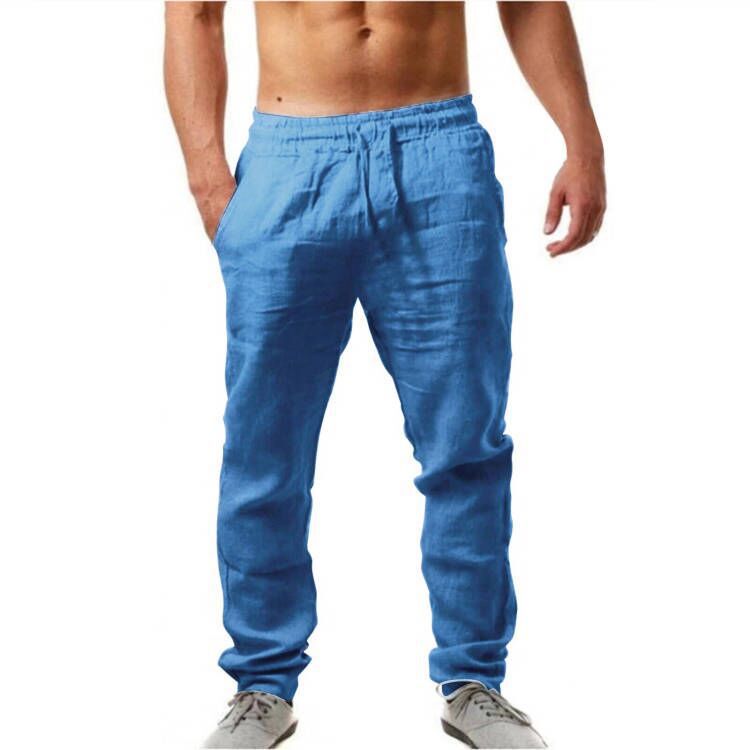 FEDERICO™ | Pantaloni da uomo in lino a gamba dritta