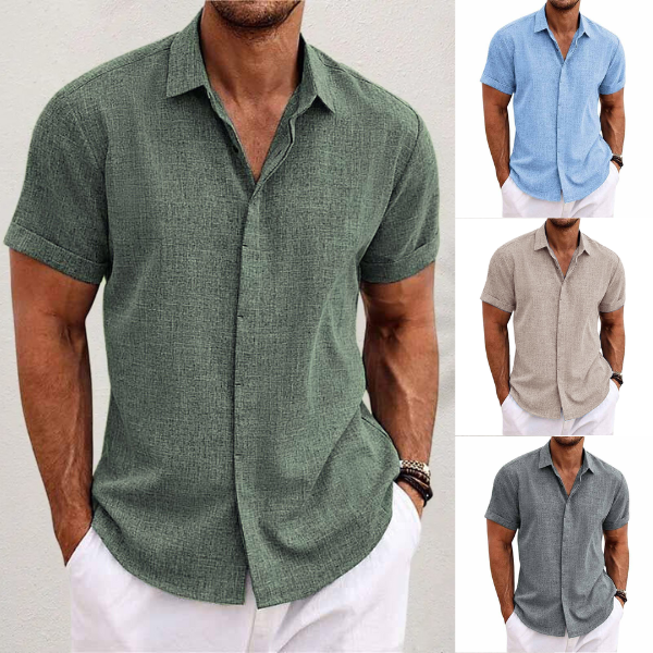 FEDERICO™ | Maniche corte in lino