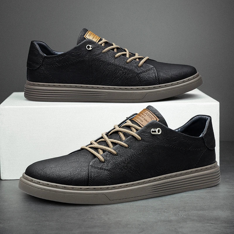 FEDERICO™ | SNEAKERS OXFORD IN PELLE