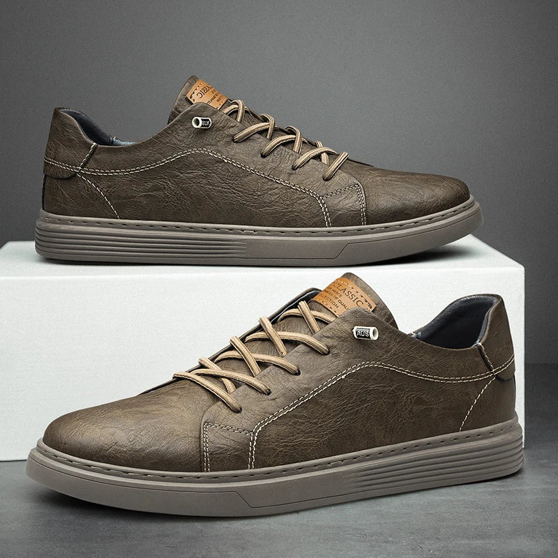FEDERICO™ | SNEAKERS OXFORD IN PELLE