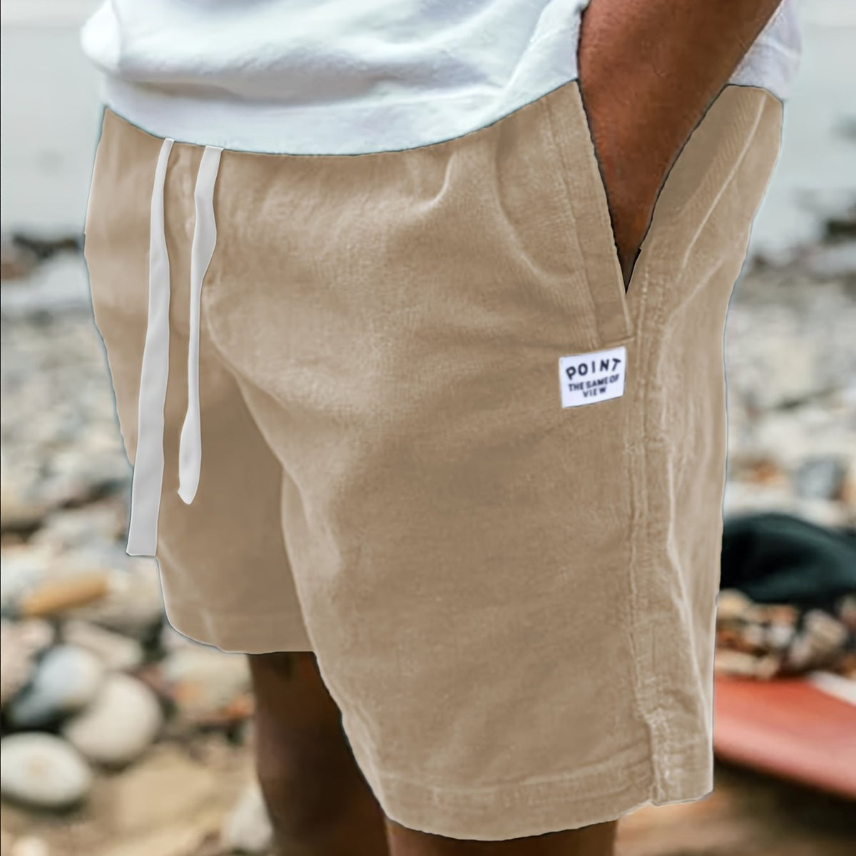 FEDERICO™ | Pantaloncini a costine con cordino