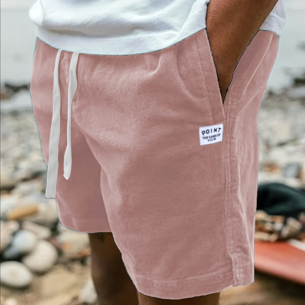 FEDERICO™ | Pantaloncini a costine con cordino