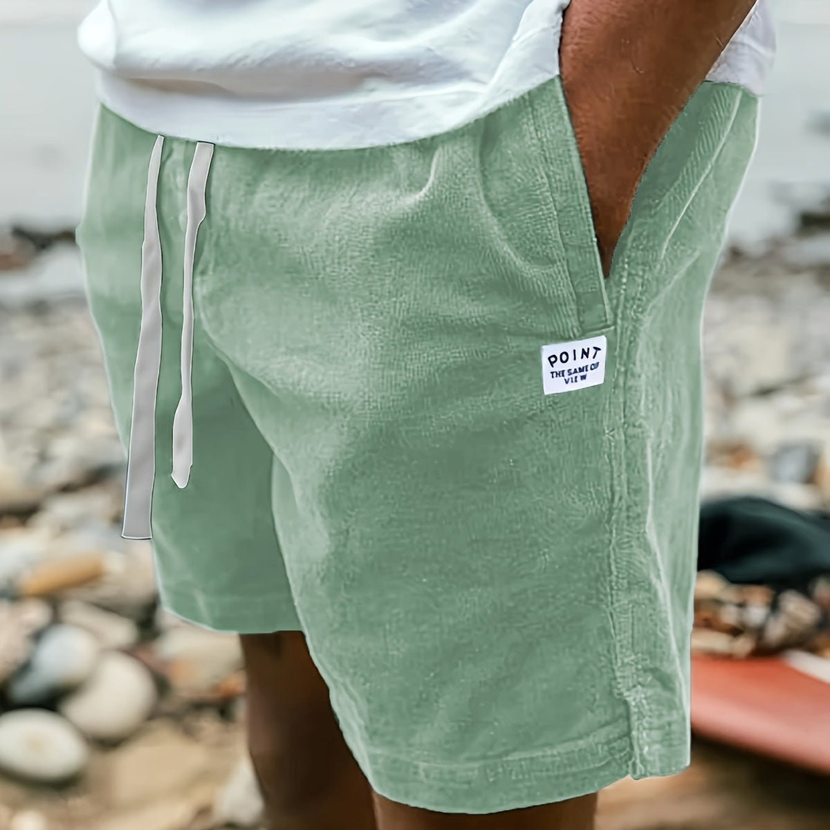 FEDERICO™ | Pantaloncini a costine con cordino