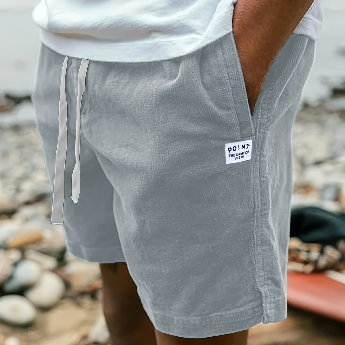 FEDERICO™ | Pantaloncini a costine con cordino