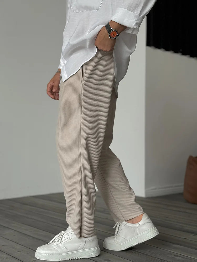 FEDERICO™ | Pantaloni pull-on a taglio affusolato