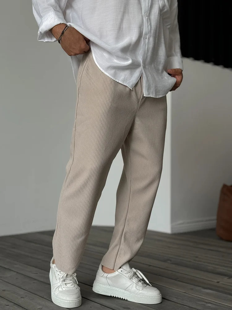 FEDERICO™ | Pantaloni pull-on a taglio affusolato
