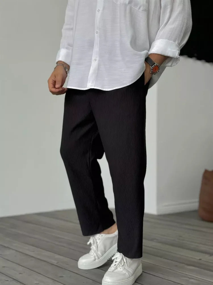 FEDERICO™ | Pantaloni pull-on a taglio affusolato