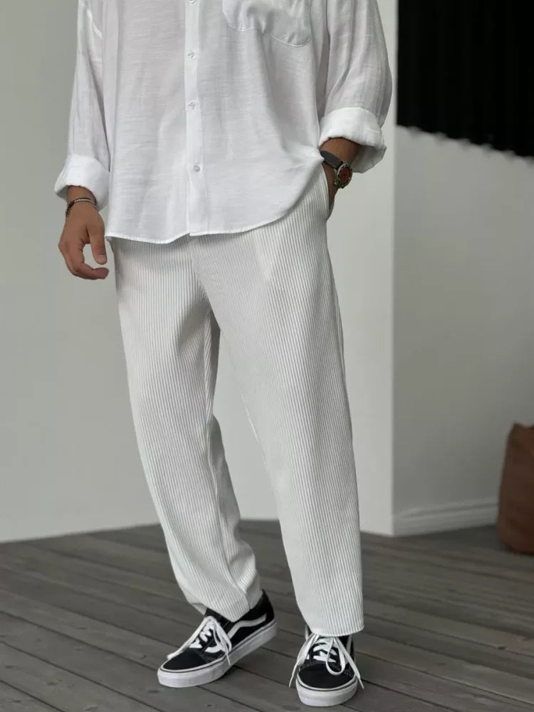 FEDERICO™ | Pantaloni pull-on a taglio affusolato
